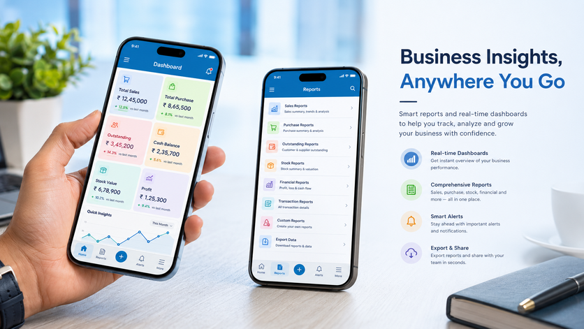 Professional Android and iOS mobile apps hero visual for Tabco Tech Software